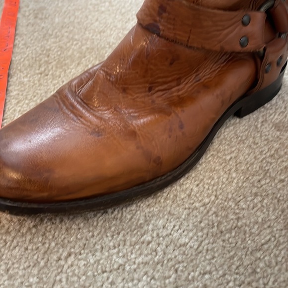 Frye women’s cognac Phillip harness boot size 9 - Picture 5 of 10